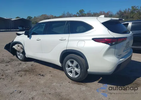 2021 Toyota Highlander Le from USA, damaged, VIN 5TDZZRAH0MS527898